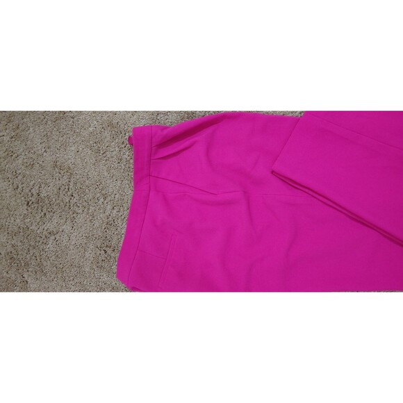 BAR III Women’s Pink High Rise Wide Leg Pants Size 14 Business Office Classic - Picture 6 of 6